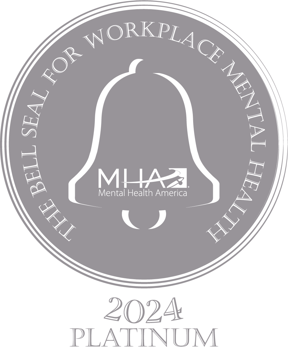 Platinum Bell Seal for Workplace Mental Health