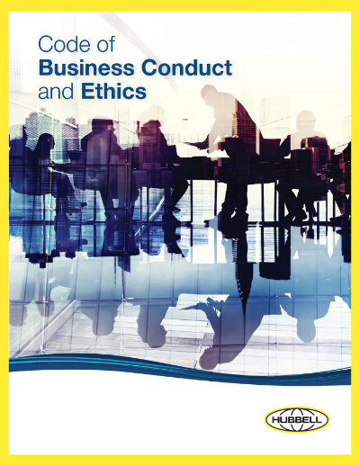 Hubbell’s Code of Business Conduct and Ethics cover