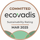 EcoVadis Committed Badge 2025
