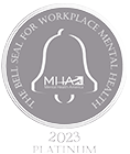 Platinum Bell Seal Award for Workplace Mental Health